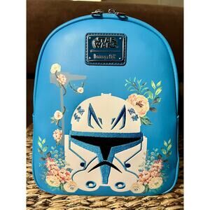 Exclusive Star Wars Clone Wars Captain Rex Floral Loungefly Backpack